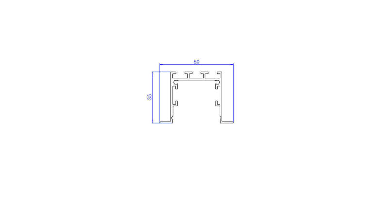 PF2113-PERFIL EMBUTIR 4,5X3,2